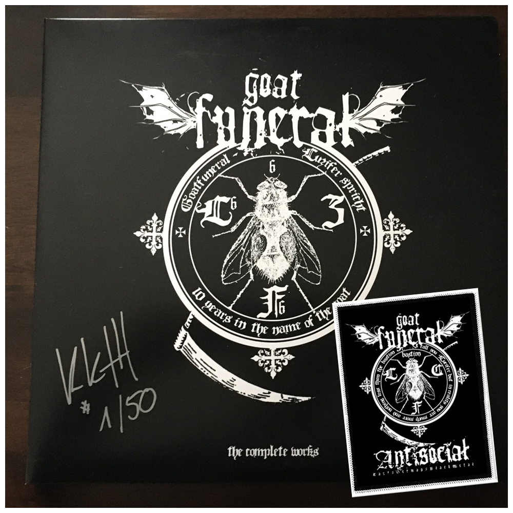 Goatfuneral - 10 years in the name of the goat/Luzifer spricht KKTH Edition 2 LP